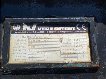 Pinza de manipulación para Maquinaria de construcción Verachtert VRG 25: foto 5