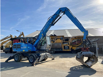 Manipulador de materiales Terex Fuchs MHL 320: foto 4