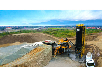 Planta de hormigón nuevo FABO mobile concrete batching plant: foto 2
