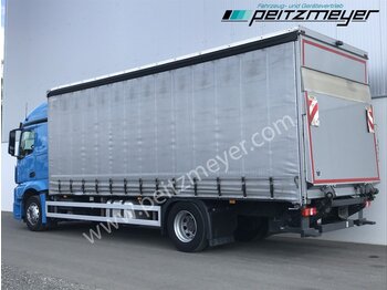 Camión lona MERCEDES-BENZ Actros 1832 LL Pritsche + LBW EU 6: foto 4
