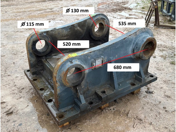 Acoplamiento rápido para Excavadora KOMATSU PC800 top bracket: foto 3