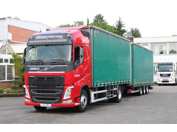 Camión lona Volvo FH 460 Globetrotter E6 Jumbo Zug Hubdach 120m3: foto 1