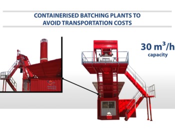 Planta de hormigón nuevo SEMIX SEMIX Compact Concrete Batching Plant 30 m³/h Containerised: foto 1