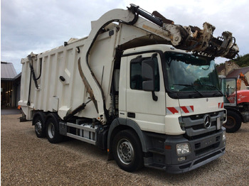 Camión de basura Mercedes-Benz Actros 2532 MP 3 Faun Frontlader 533 Waage Mercedes-Benz Actros 2532 MP 3 Faun Frontlader 533 Waage: foto 3