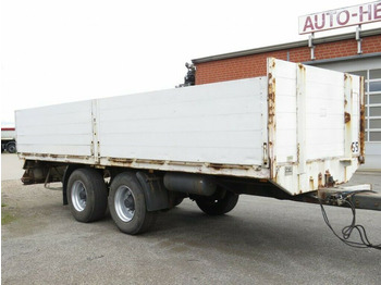 Remolque plataforma/ Caja abierta Dinkel Tandemanhänger DTAP 18000 Baustoffanhänger: foto 2