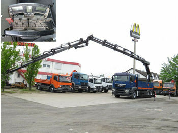 Camión caja abierta, Camión grúa MAN TG-S 26.400 6x4 Pritsche Heckkran Hiab 377+Jib: foto 1