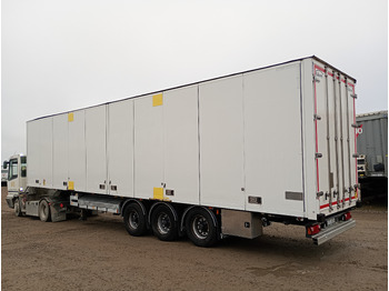 Semirremolque caja cerrada EKERI BOX OPENSIDE - TARP ROOF - HUCKEPACK: foto 2