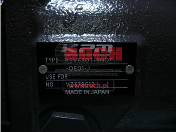 Bomba hidráulica KAWASAKI K3V63DT-9NOT-0E01-J VZ378612: foto 2