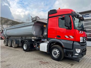 Cabeza tractora Mercedes-Benz Arocs 1845 LS 4x4 HAD *Kipphyd. Euro6 Blatt/Luft: foto 1