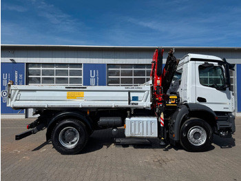 Leasing de  Mercedes-Benz AROCS 1832 4x2 Euro 6 Kipper Kran FASSI F120FB Mercedes-Benz AROCS 1832 4x2 Euro 6 Kipper Kran FASSI F120FB: foto 3