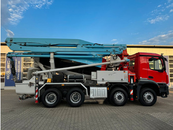 Bomba de hormigón Mercedes-Benz AROCS 3243 8x4 Euro 6 Pumi Putzmeister TMM 24-3: foto 4