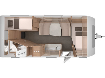 Caravana Knaus Südwind 580 QS 60 YEARS Kühlschrank 177l: foto 2