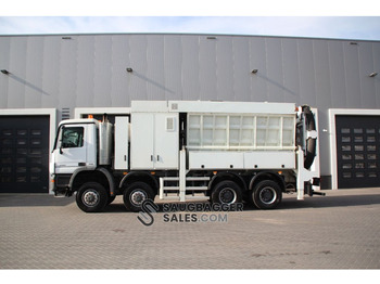 Limpieza de alcantarillado Mercedes-Benz Actros 4141 RSP 2014 Saugbagger 8x8: foto 2