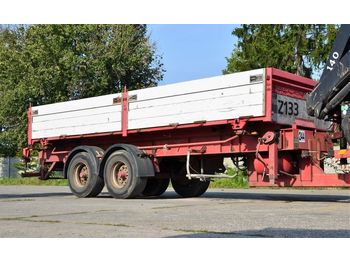 Remolque plataforma/ Caja abierta ORTEN AW 2000: foto 1