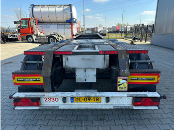 Semirremolque portacontenedore/ Intercambiable Burg 20FT ADR (EX/II, EX/III, FL, AT), Leergewicht: 3.690kg, SAF INTRADISC, 2x liftaxle, ALCOA, NL-Chassis, APK/ADR: 08-2025: foto 4