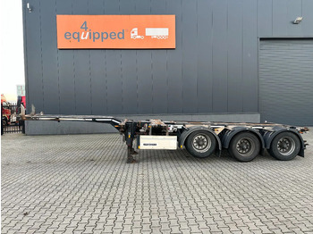 Semirremolque portacontenedore/ Intercambiable D-Tec FLEXITRAILER / 45FT HC MULTI / BPW + drumbrakes / liftaxle / NL / APK 11-2026: foto 4 Semirremolque portacontenedore/ Intercambiable D-Tec FLEXITRAILER / 45FT HC MULTI / BPW + drumbrakes / liftaxle / NL / APK 11-2026: foto 4