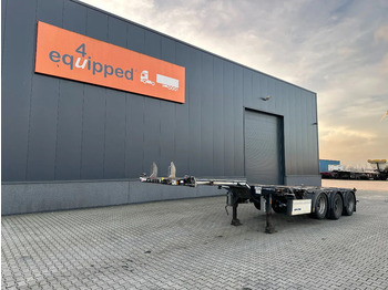 Semirremolque portacontenedore/ Intercambiable D-Tec FLEXITRAILER / 45FT HC MULTI / BPW + drumbrakes / liftaxle / NL / APK 11-2026: foto 2 Semirremolque portacontenedore/ Intercambiable D-Tec FLEXITRAILER / 45FT HC MULTI / BPW + drumbrakes / liftaxle / NL / APK 11-2026: foto 2