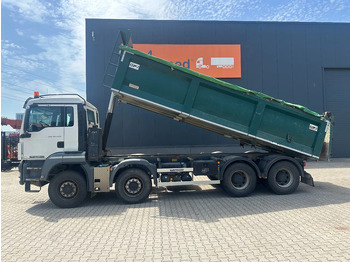 Camión volquete MAN TGS 35.440 AJK HARDOX KIPPER (16.5m3), 8x4, MANUAL, EURO-5, TWIN-STEER, BIG AXLES: foto 3