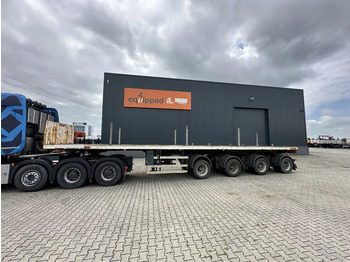 Semirremolque plataforma/ Caja abierta Nooteboom OVB-73-04, 73 tons Ballast trailer, 4 axles, 3 hydraulic steering axles, 75% tyres, MOT 03/2026: foto 2