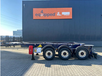 Semirremolque portacontenedore/ Intercambiable nuevo Van Hool NEW / DIRECT AVAILABLE 20FT ADR-CHASSIS, EMPTY WEIGHT: 3.300KG, DISCBRAKES, 3x available, ALU WHEELS: foto 2