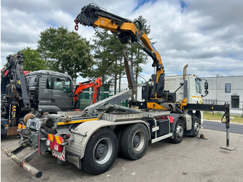 Camión grúa DAF CF 480 8x4 HOOKLIFT + CRANE (19m!) EFFER 205 / 6S + WINCH - RETARDER - *165.000km* - VERY NICE: foto 5