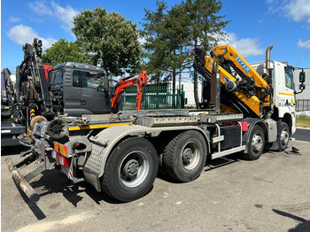Camión grúa DAF CF 480 8x4 HOOKLIFT + CRANE (19m!) EFFER 205 / 6S + WINCH - RETARDER - *165.000km* - VERY NICE: foto 4
