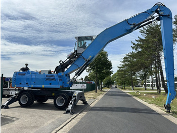 Excavadora de ruedas Fuchs TEREX MHL 360 OVERSLAGKRAAN / MATERIAL HANDLER / UMSCHLAGBAGGER - TOP ZUSTAND: foto 5