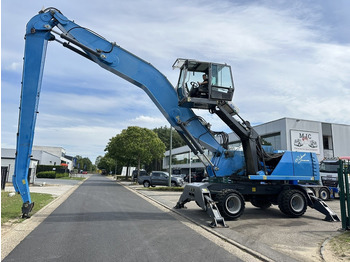 Excavadora de ruedas Fuchs TEREX MHL 360 OVERSLAGKRAAN / MATERIAL HANDLER / UMSCHLAGBAGGER - TOP ZUSTAND: foto 4