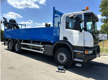 Camión caja abierta SCANIA P 410