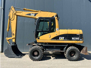 Excavadora de ruedas Cat M316C: foto 5