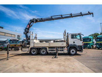 Camión caja abierta, Camión grúa MAN TGS 33.400 BB - HIAB 377 E-5 HIPRO: foto 4