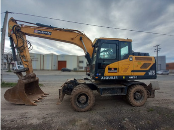 Excavadora de ruedas HYUNDAI