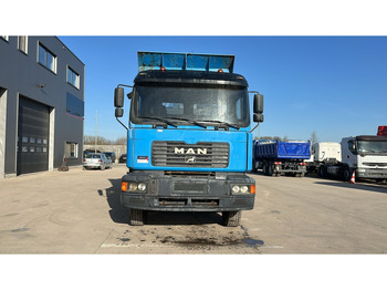 Camión volquete MAN 35.364 (STEEL SUSP. / 6 CYLINDER / BIG AXLE / EURO 2 / MEILLER TIPPER): foto 3