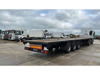 Semirremolque plataforma/ Caja abierta Robuste Kaiser S380 (SAF AXLES): foto 2