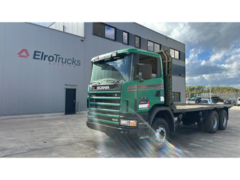 Camión caja abierta SCANIA 124