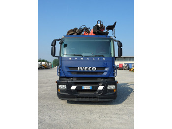 Camión multibasculante, Camión grúa IVECO STRALIS 330: foto 5