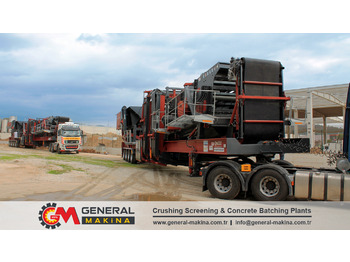 Trituradora móvil GENERAL MAKİNA
