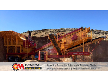 Trituradora móvil GENERAL MAKİNA