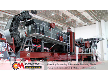 Trituradora móvil GENERAL MAKİNA