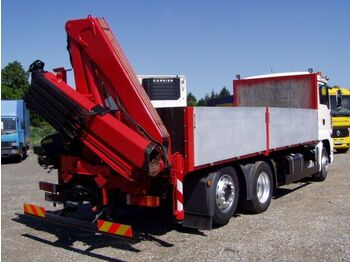 Camión caja abierta, Camión grúa MAN 26.430, KRAN FASSI150A24-Fernbedienung: foto 3