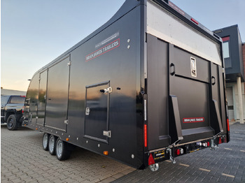 Remolque portavehículos BJT Race Transporter 6 396-3060 650x235x189cm black RFS ASR 13" 3500kg: foto 5
