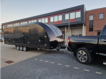 Remolque portavehículos BJT Race Transporter 6 396-3060 650x235x189cm black RFS ASR 13" 3500kg: foto 4