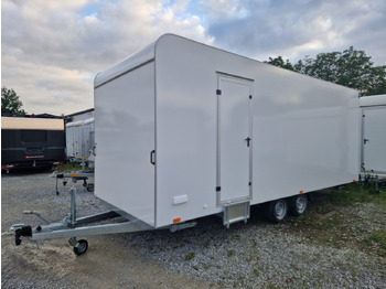 Remolque venta ambulante Event Trailer Koffer TWSP M 600T.01 600x220x217cm Seitenklappe Treppe Tür 230V Licht IL 2700kg 100: foto 2