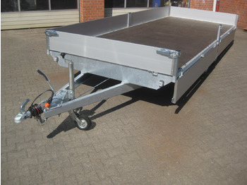Remolque plataforma/ Caja abierta Hochlader 506x200x30cm Lfh: 63cm 13" niedrig Fahrwerk (XXL) 2700kg: foto 3