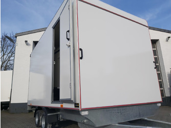 Remolque caja cerrada Hochlader Koffer TFSP 420T.01 420x200x210cm aero Zurrsys. Seitentür Heckrampe 10" 100km/H 2700kg: foto 3