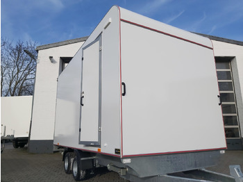 Remolque caja cerrada Hochlader Koffer TFSP 420T.01 420x200x210cm aero Zurrsys. Seitentür Heckrampe 10" 100km/H 2700kg: foto 5
