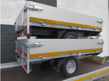 Remolque de coche Hochlader light 2014 GE 200x145x30cm niedrig Fahrwerk 10" (XS) 750kg gebremst: foto 3