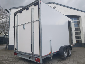 Remolque caja cerrada Koffer TFS 420T.01 2700 420x200x210cm aero Heckrampe Seitentür Licht (XL) 100km/H 2700kg Modell 2024: foto 3