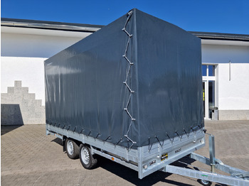 Remolque con toldo MEDAX - 2 2600 405x203x210cm Hochplane grau (XL) 2600kg: foto 2