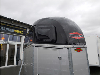 Remolque para caballos Pferdeanhänger Böckmann Champion UNO Esprit silver & black Haube schwarz 1600kg 2024: foto 2